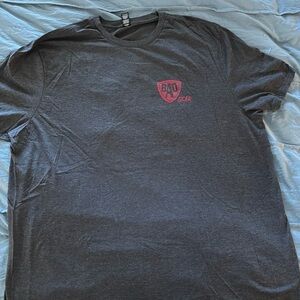 B.A.D. GEAR - Duramax burgundy flag tee